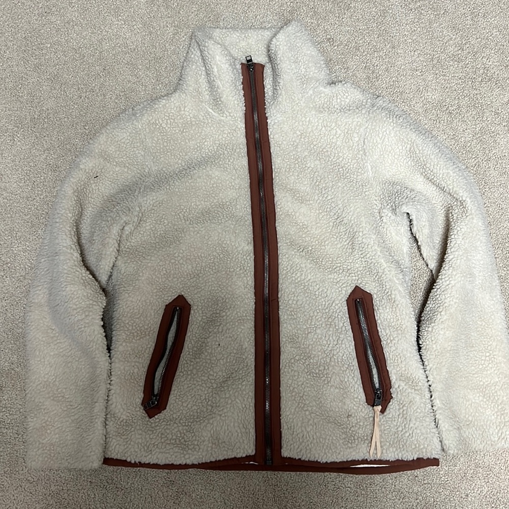 Patagonia Sherpa Fleece Zip-up jacket | Size: Large